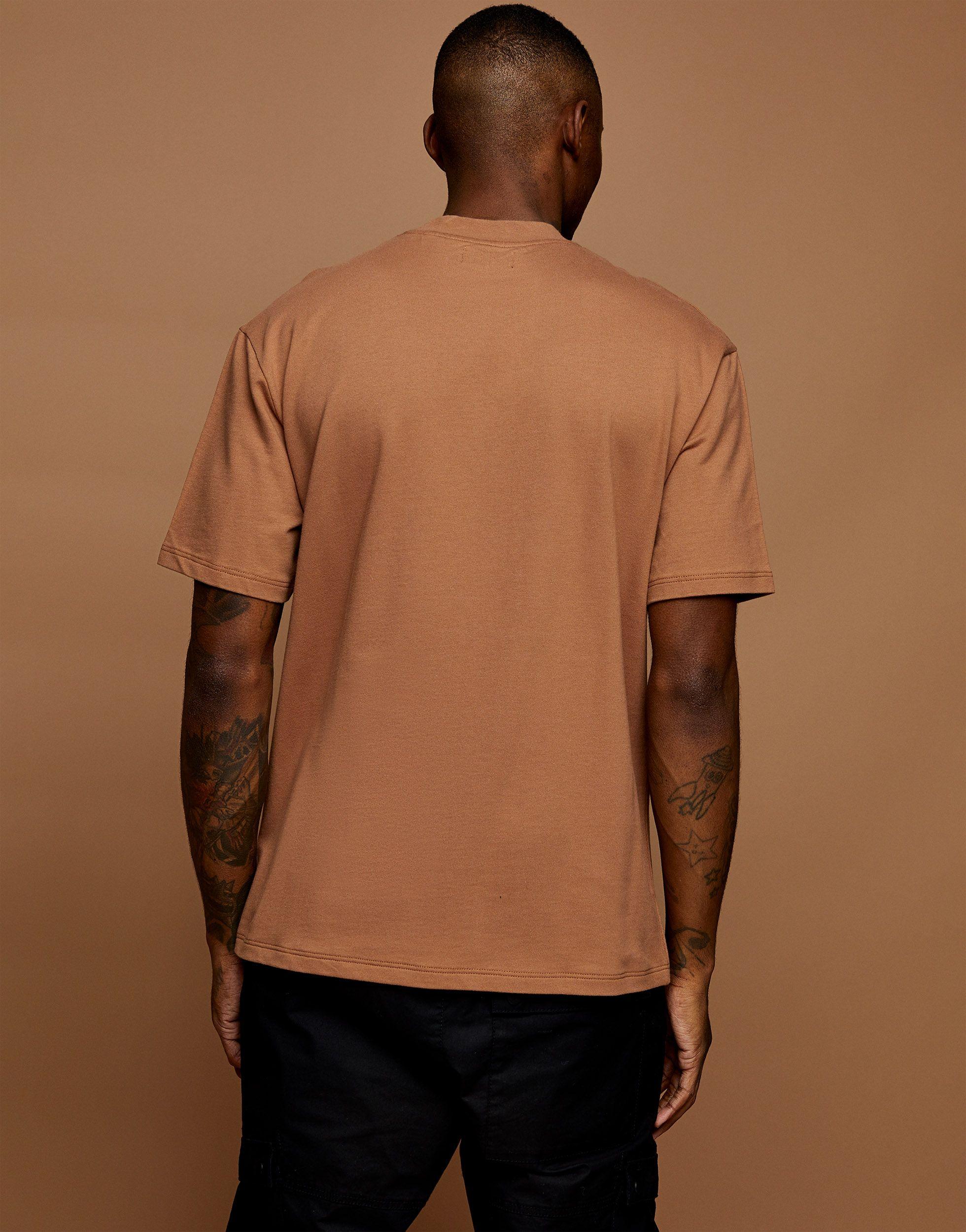 topman high neck t shirt