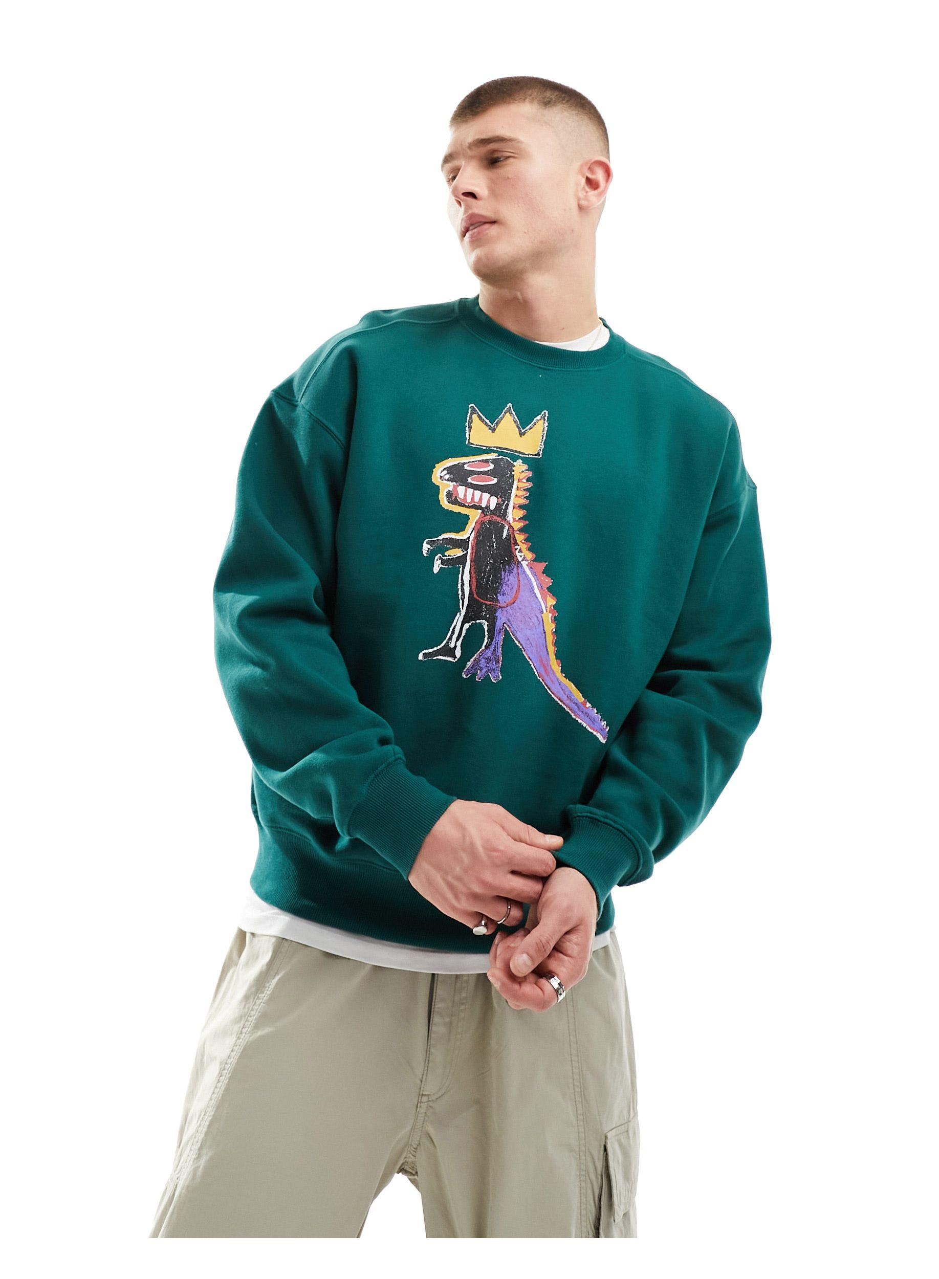 Basquiat graphic sweatshirt hotsell