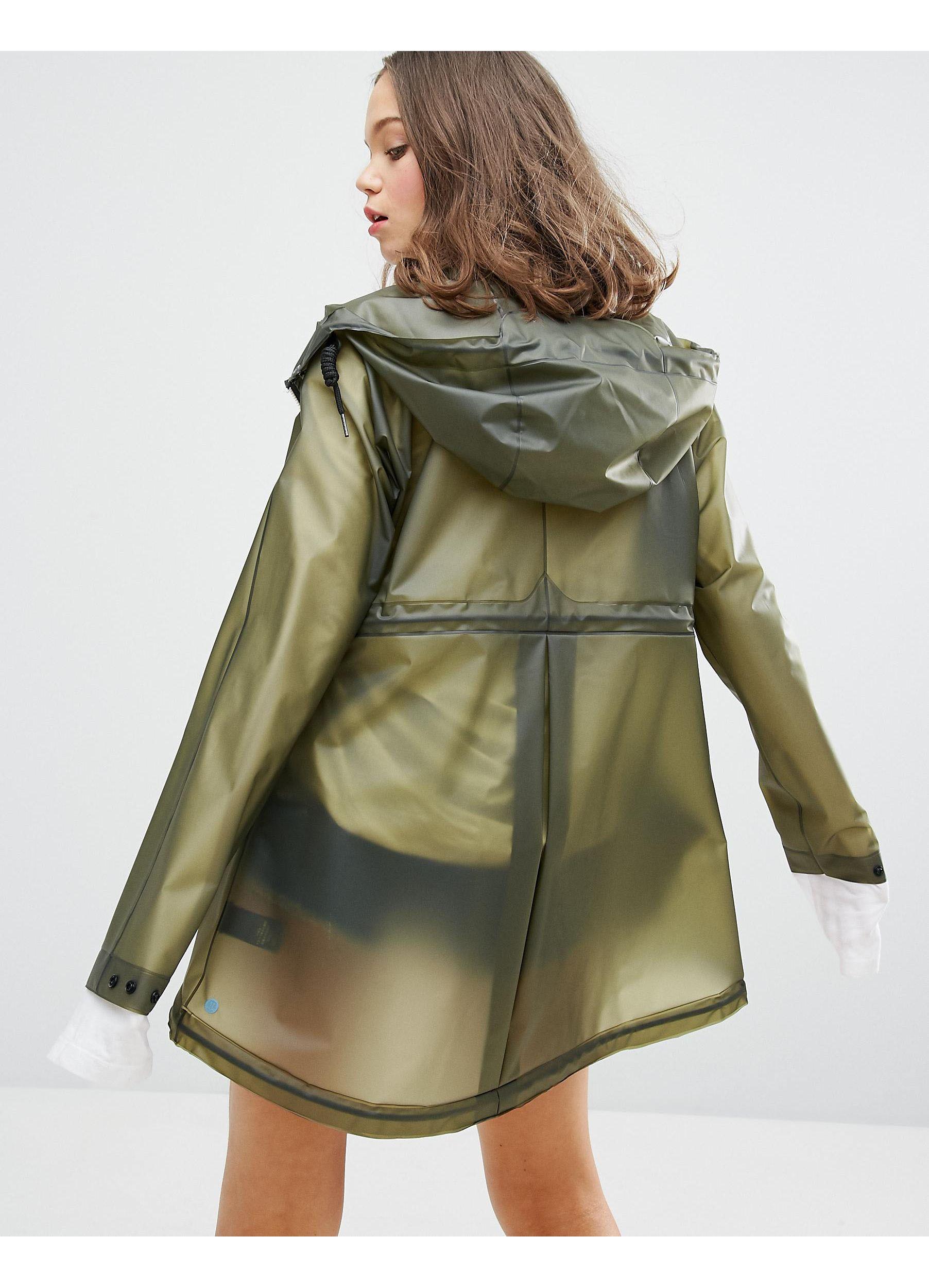 hunter raincoat womens