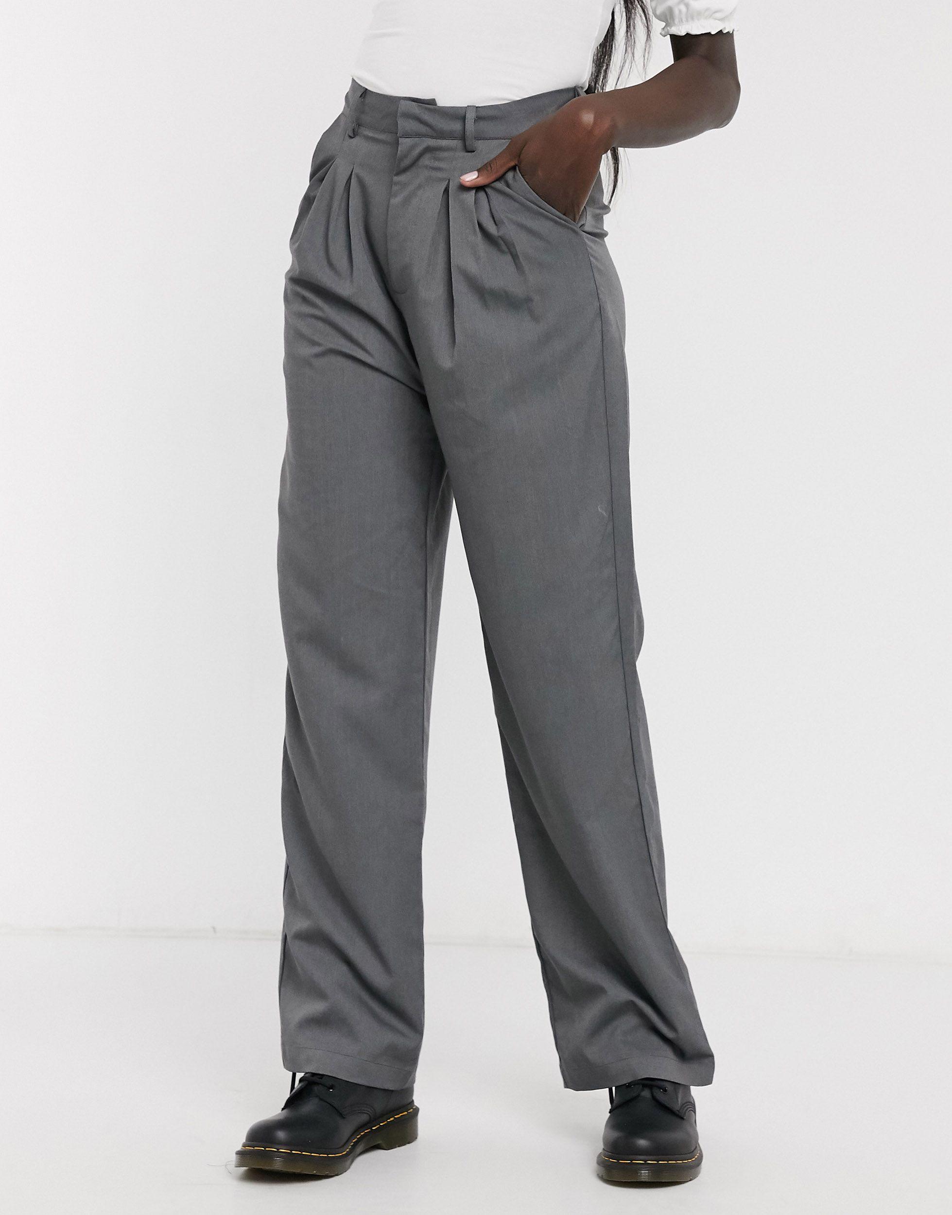 Daisy Street Synthetic Relaxed Wide Leg 