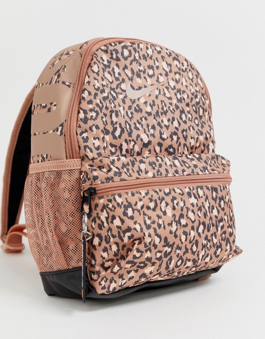 leopard nike backpack