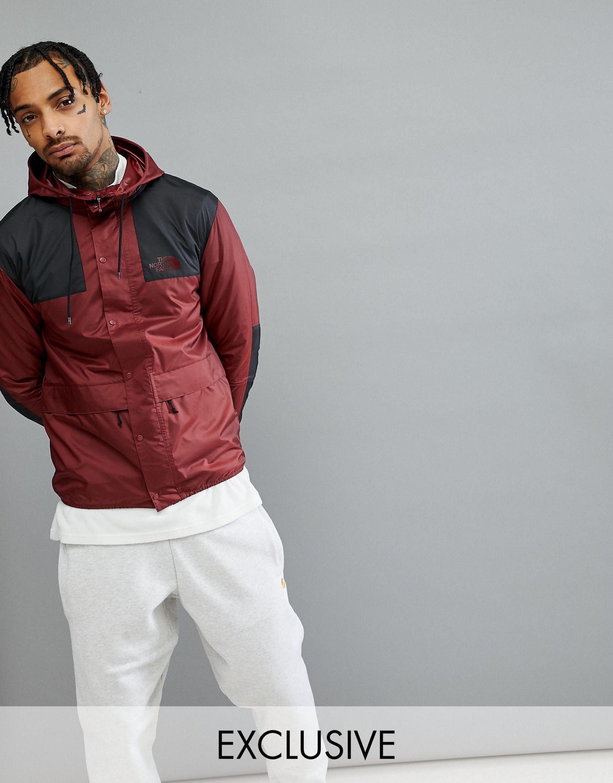 The North Face 1985 Mountain Jacket Exclusive To Asos In Burgundy in Red  for Men | Lyst