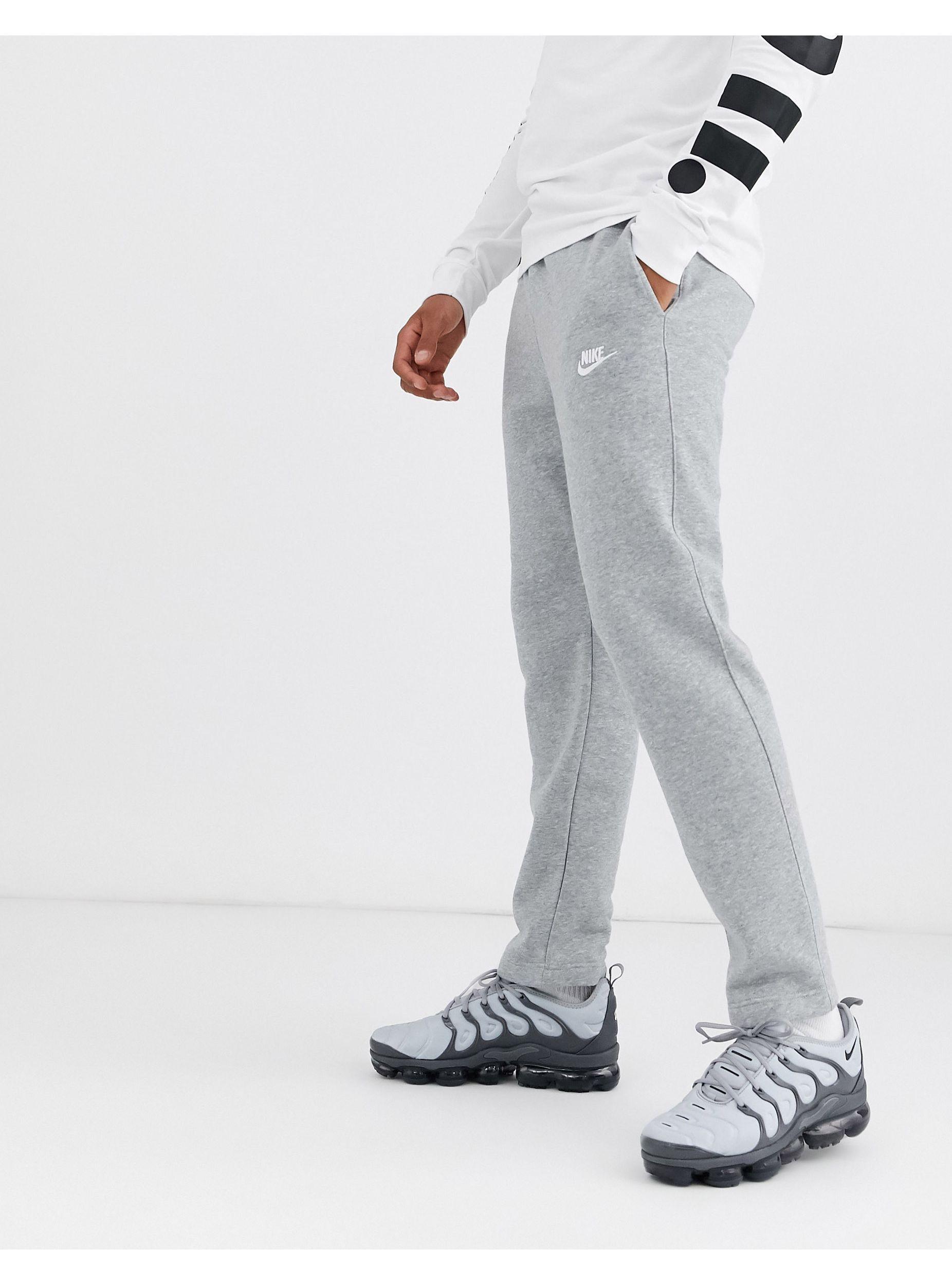 Nike Men's Grey Club Fleece Tapered Sweatpants – shoegamemanila
