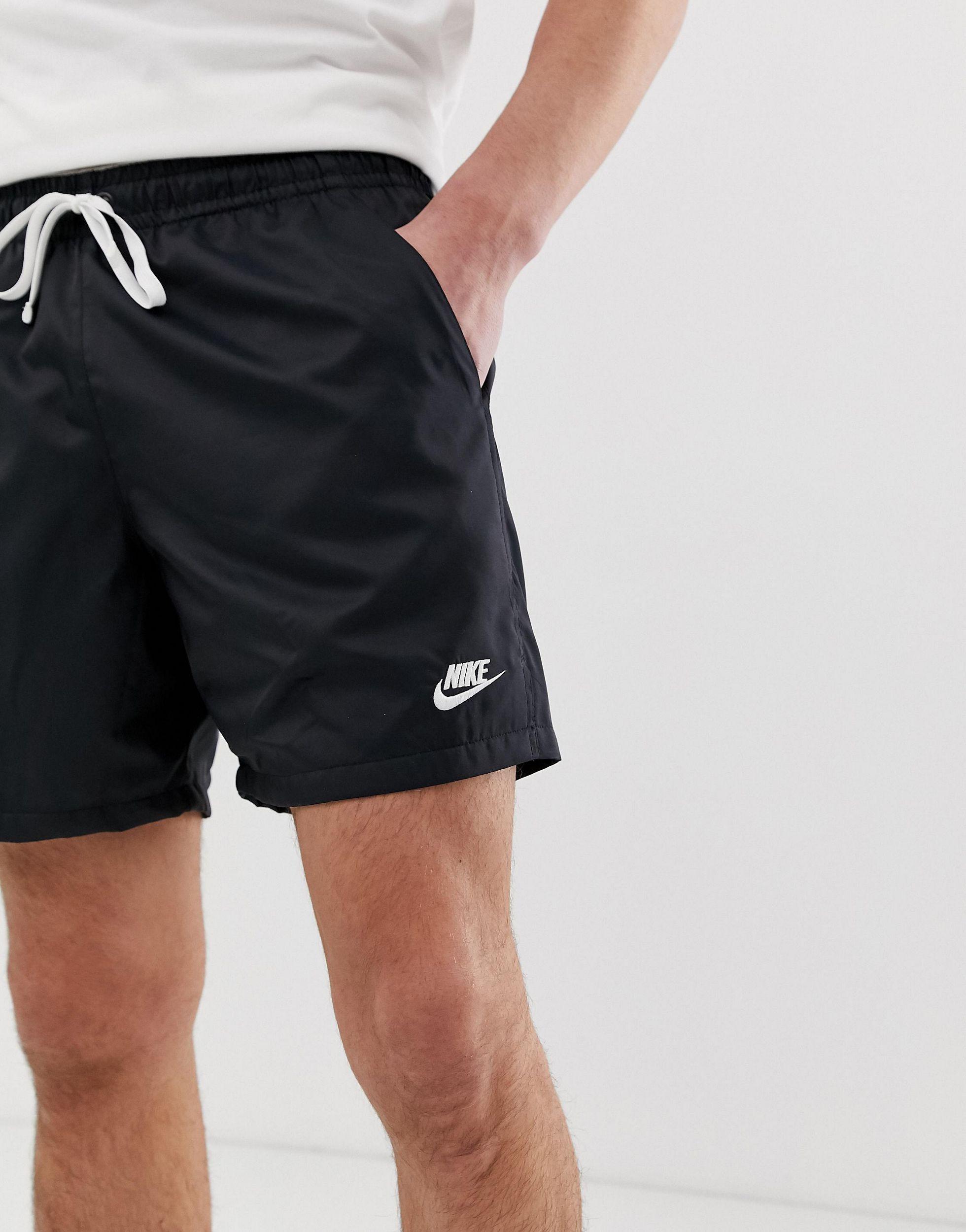 Nike Club Essentials Woven Shorts in Black for Men | Lyst