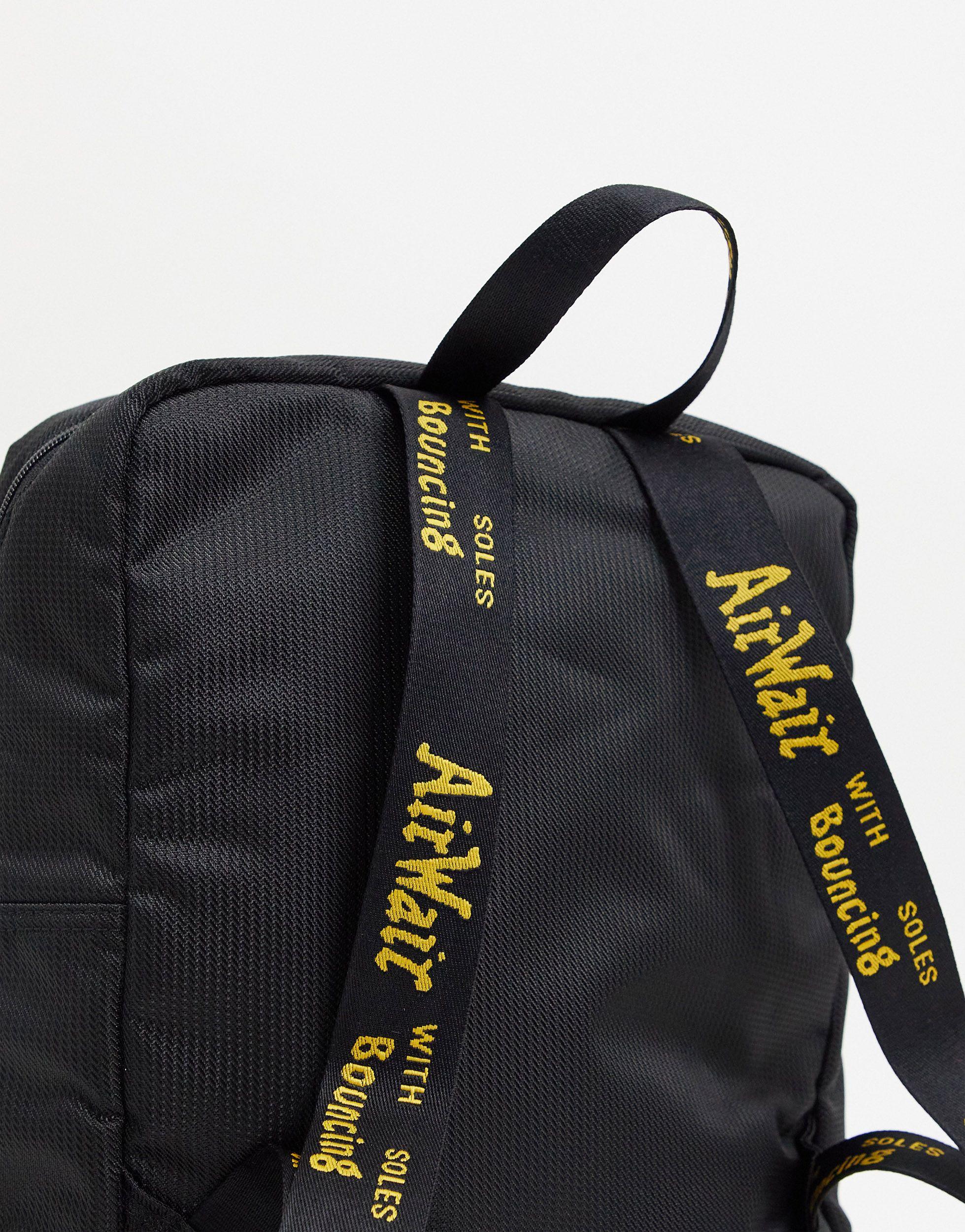 Dr. Martens Large Groove Nylon Backpack Ab087001 in Black for Men | Lyst UK