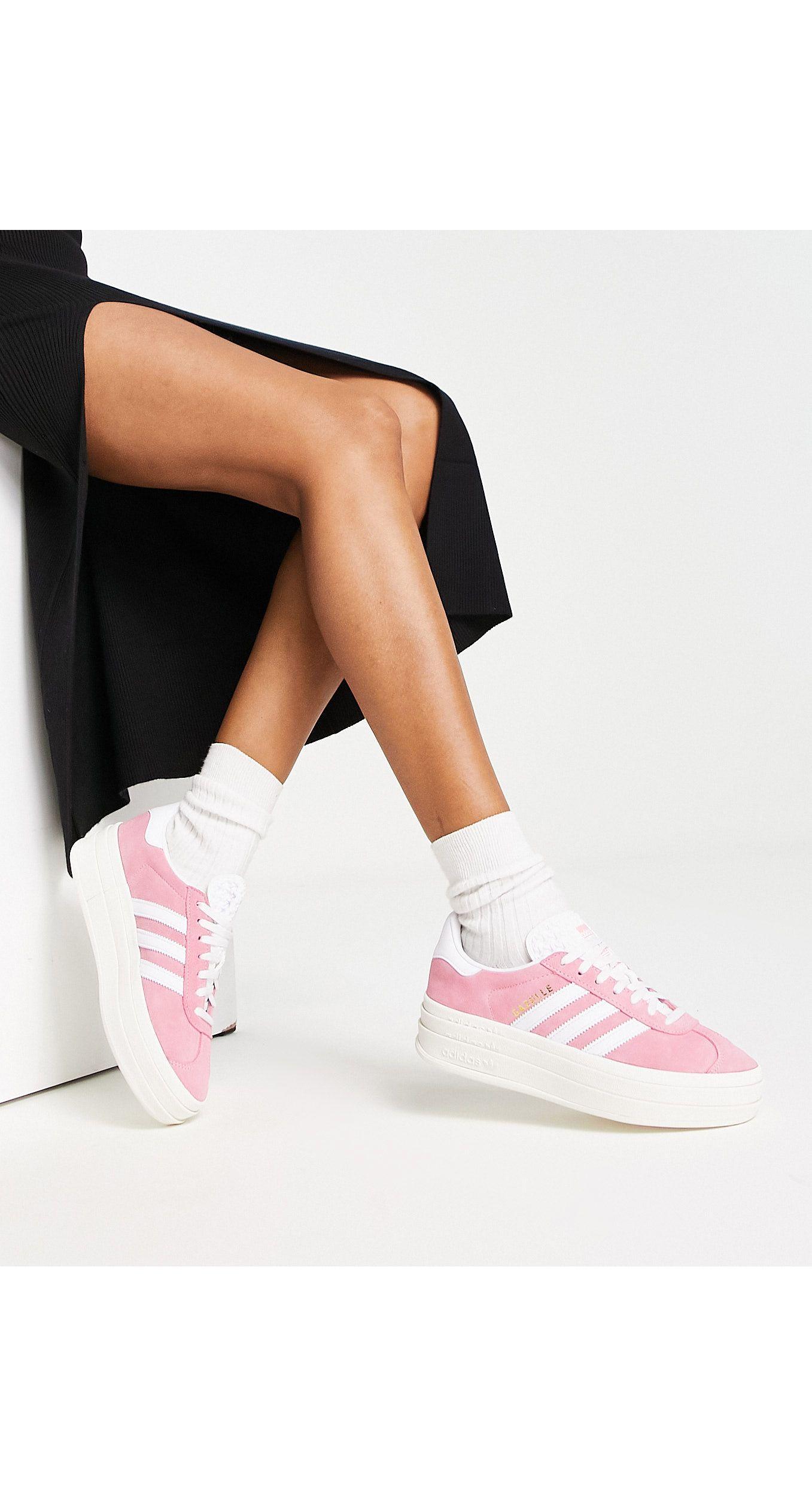 Gazelle bold - sneakers con plateau di adidas Originals in Bianco | Lyst