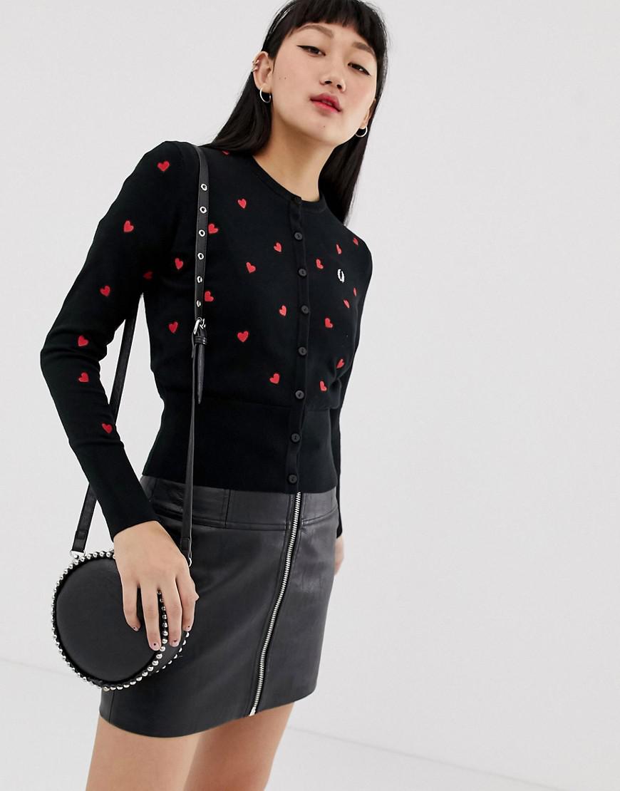 fred perry amy winehouse cardigan