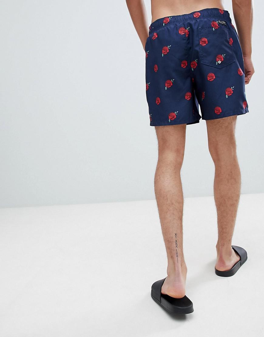 hollister floral shorts