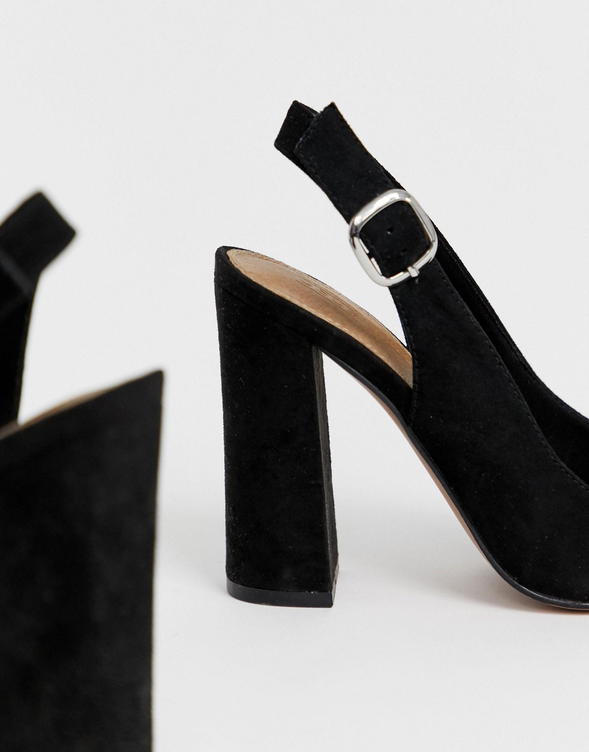 penley slingback high heels
