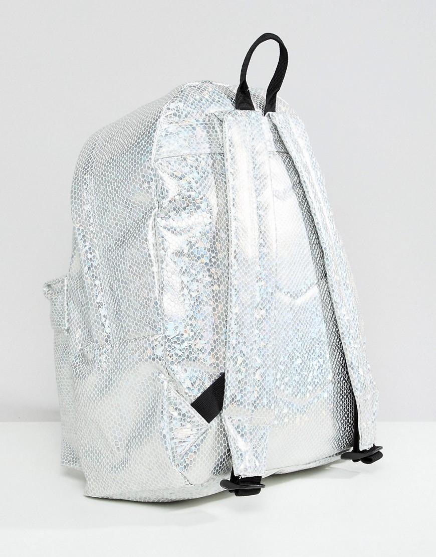 Hype Sac A Dos Carre Holographique Argente Bagages Sacs A Dos Loisir Lawawarenesssociety In