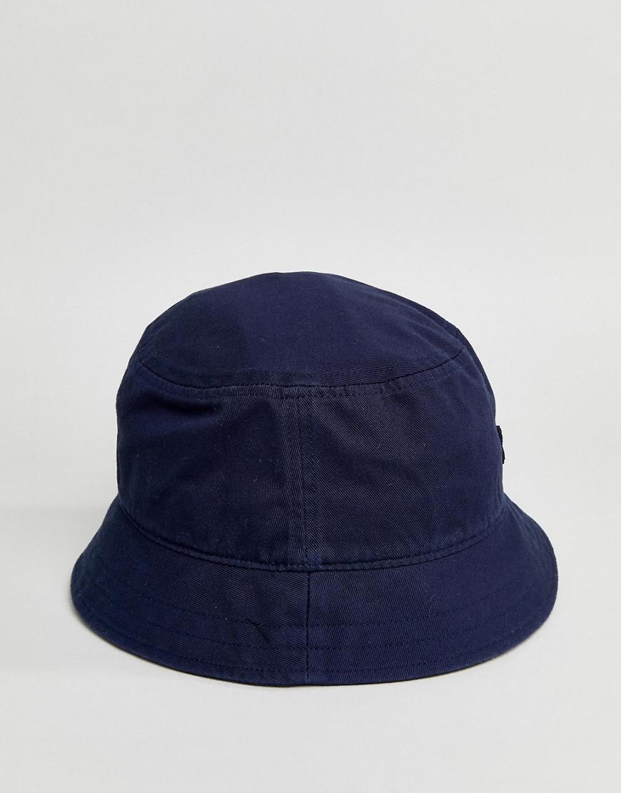 Lyle \u0026 Scott Ripstop Bucket Hat In Navy 