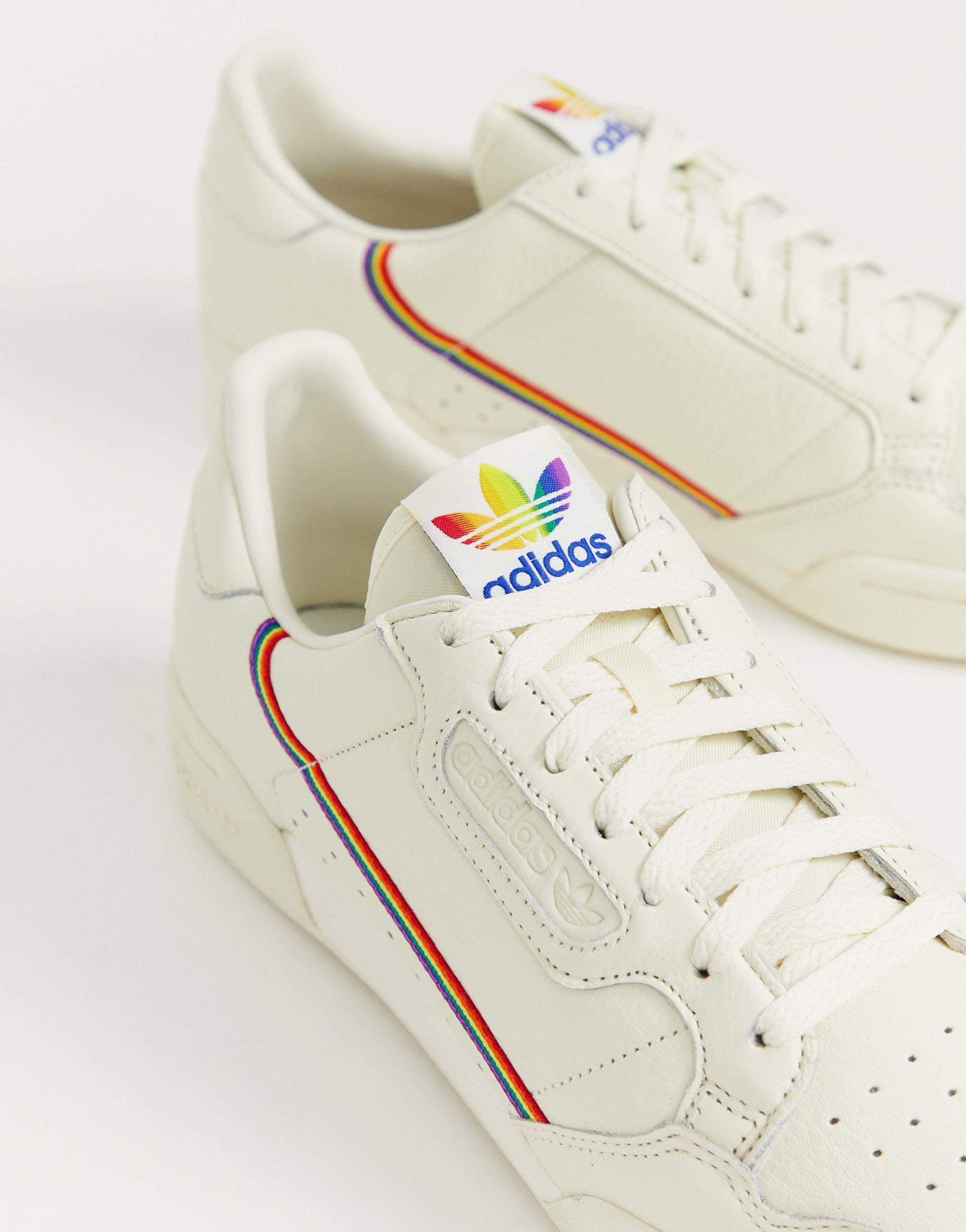 adidas Originals Leather Continental 80s Trainers for Men | Lyst