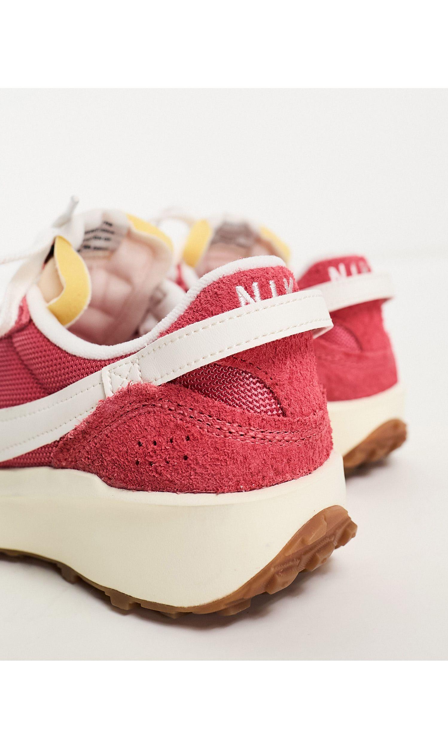 Amazon Nike Challenger Og White Red Nike Waffle Debut Trainers In