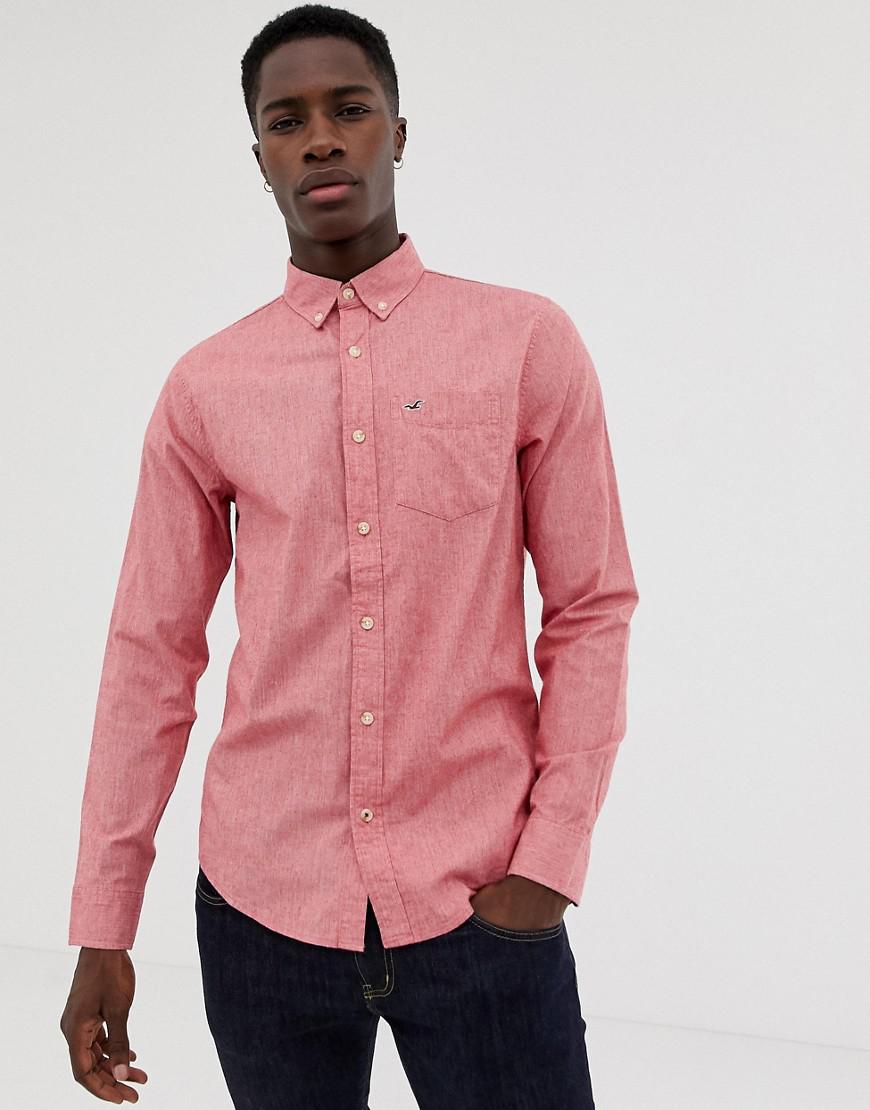pink hollister shirt guys