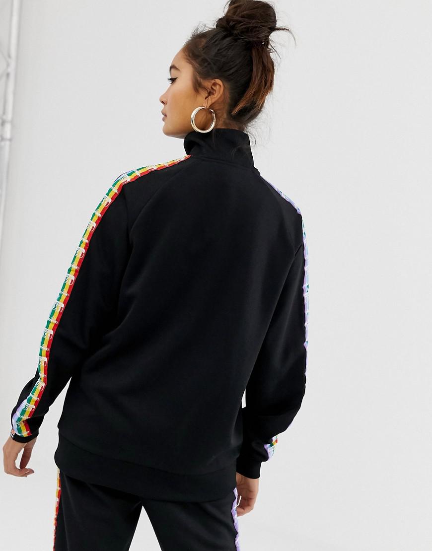 high neck tracksuit