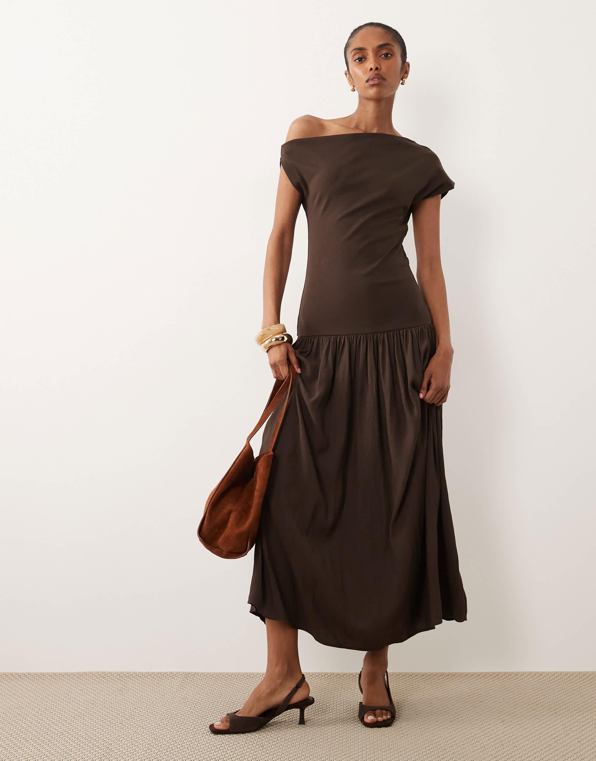 chinese dress ladies Odessa Maxi Dress - Mango main image 1
