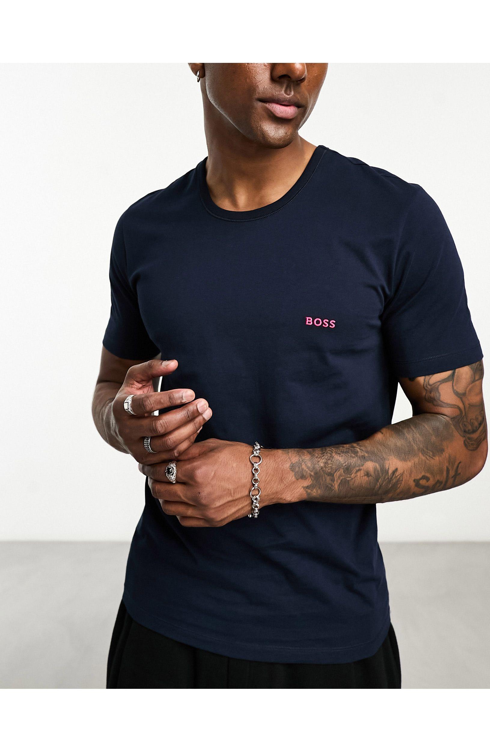 BOSS by HUGO BOSS 3 Pack T-shirt Set in Blue for Men | Lyst