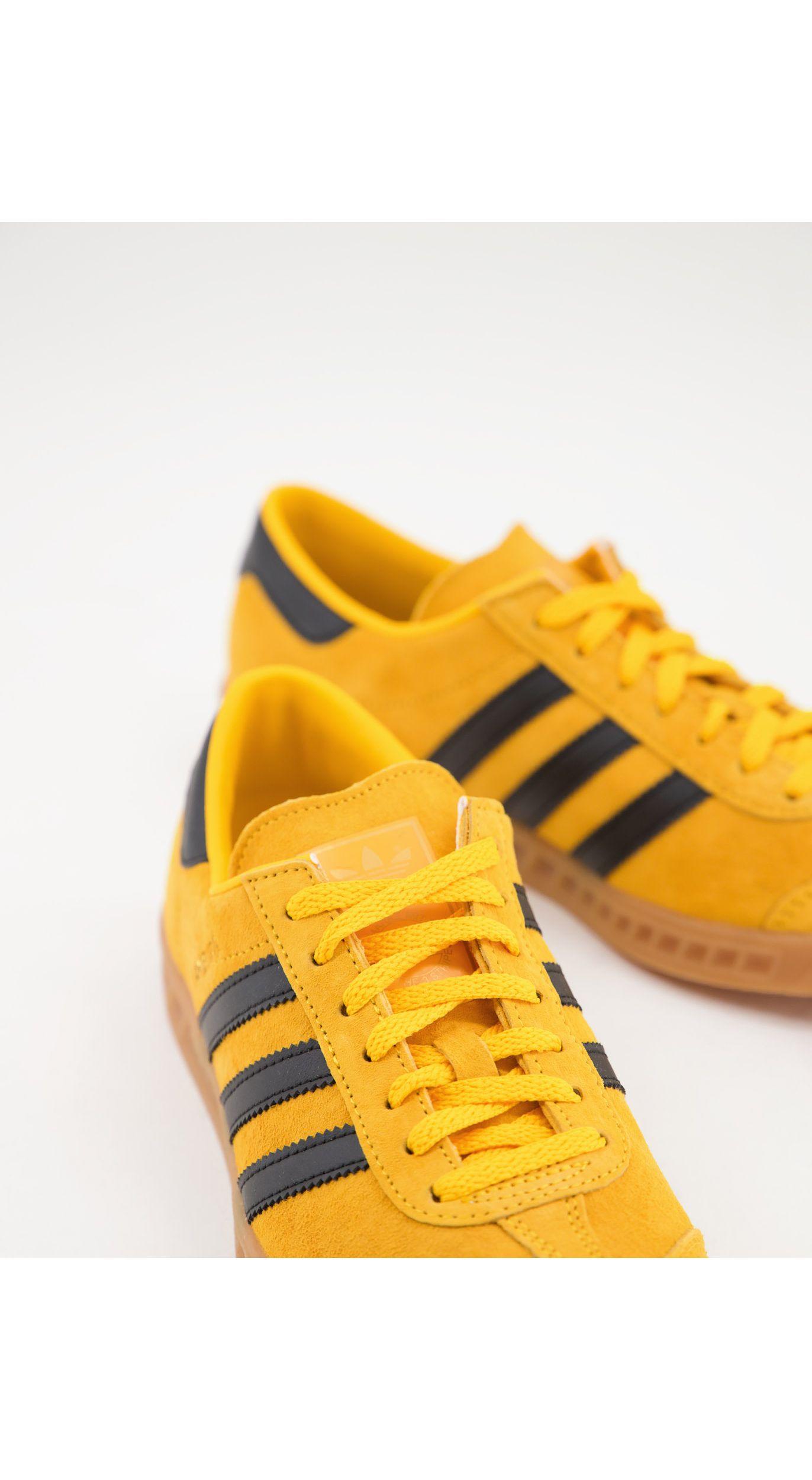 adidas Originals Rubber Hamburg - Sneakers in het Geel voor heren - Lyst