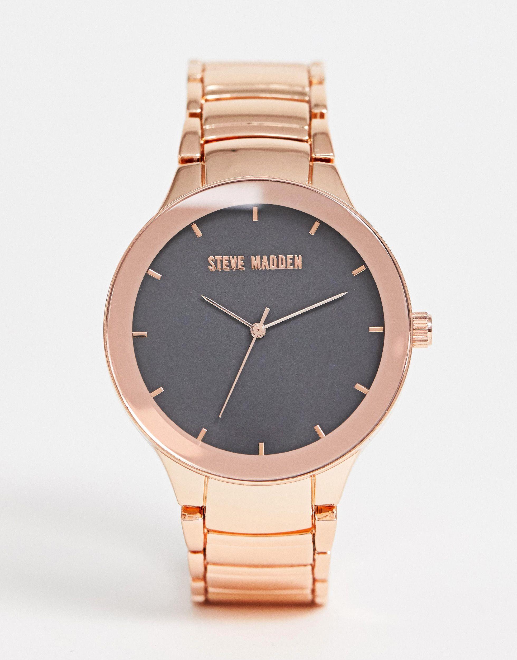 Steve watch. Часы стив мадден. steve madden часы. часы с розовым циферблатом. часы с розовым золотом мужские.