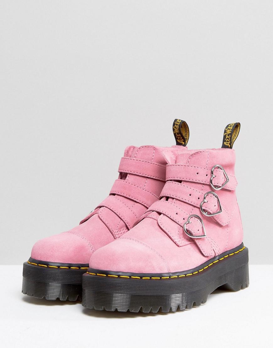Dr. Martens X Lazy Oaf Boots In Pink | Lyst