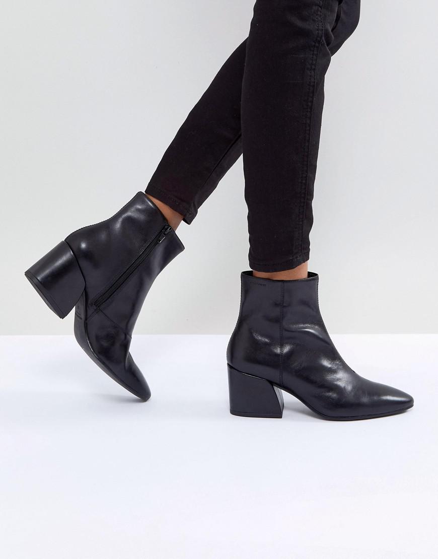 pneumonia Above head and shoulder Tuesday Vagabond Shoemakers Olivia Black Leather Ankle Boot | Lyst