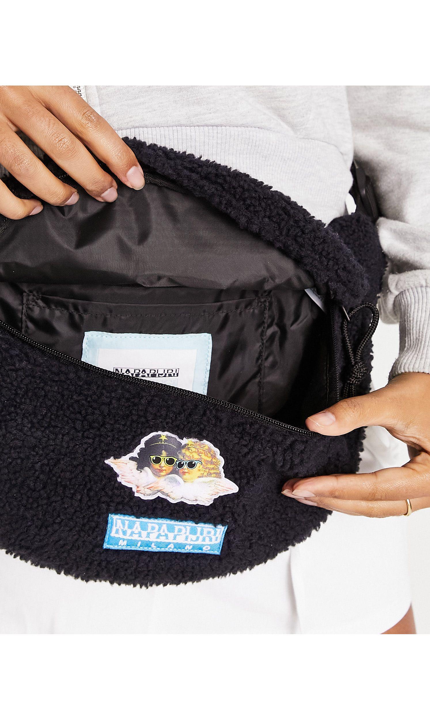 Napapijri X Fiorucci Bum Bag With Angel Print in White Lyst Australia