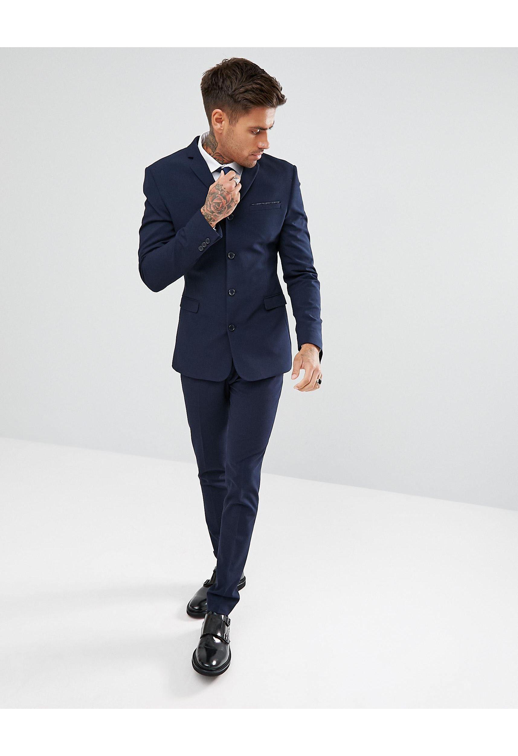 four button suit jacket
