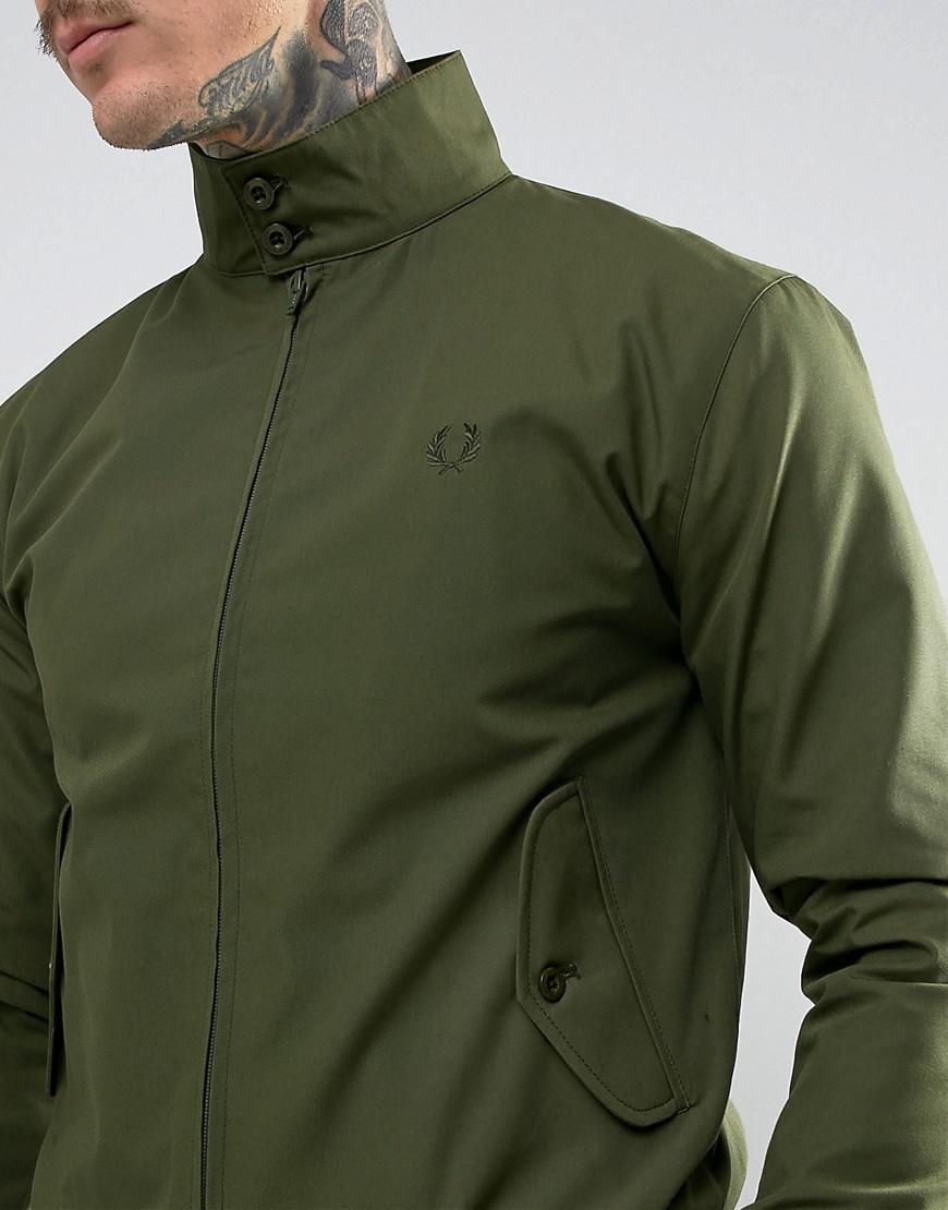 Fred Perry Synthetic Reissues Harrington Jacket In Olive in Green for Men -  Lyst