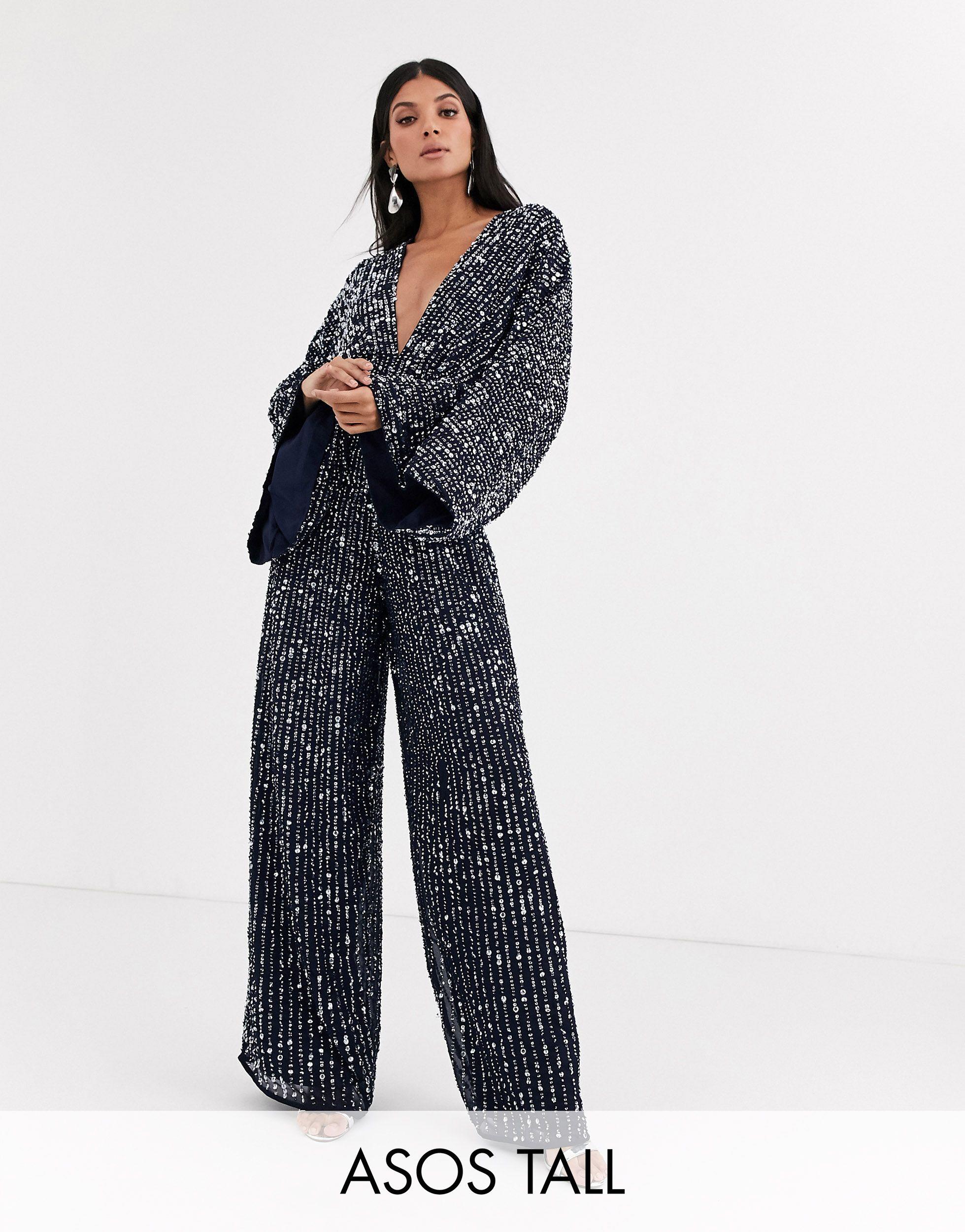 asos sequin jumpsuit