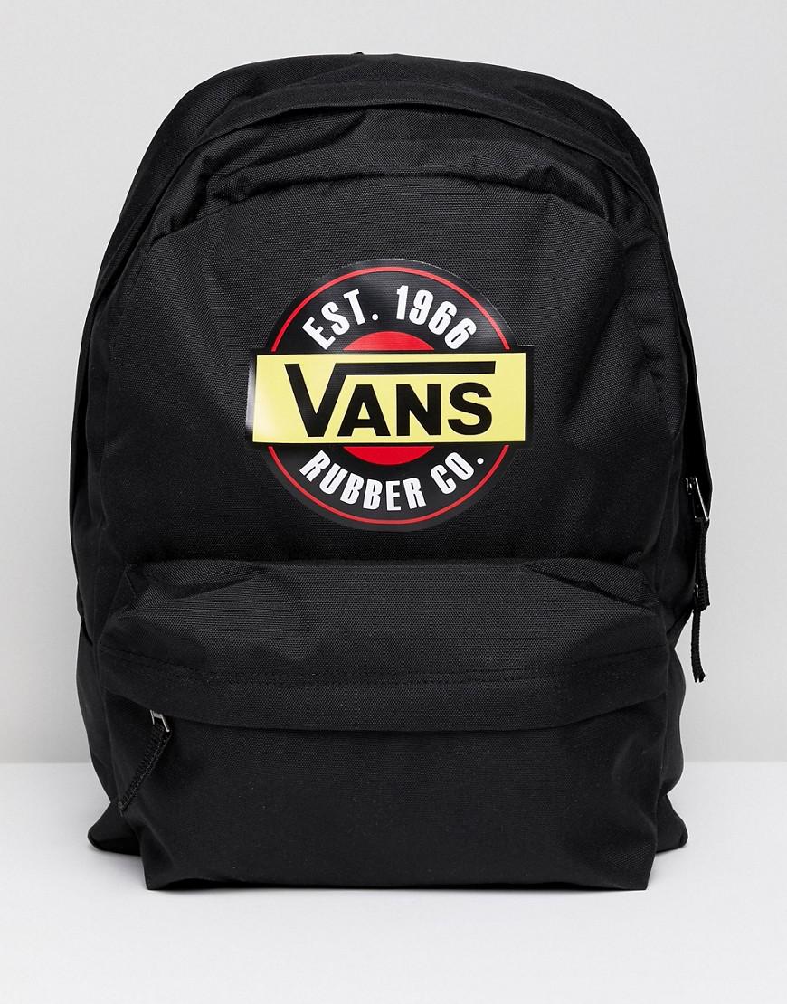 vans rubber co backpack