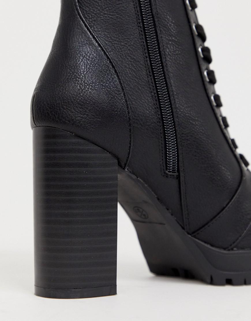 london rebel stiletto ankle boots