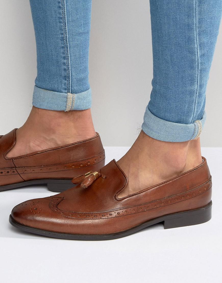 brogue shoes asos