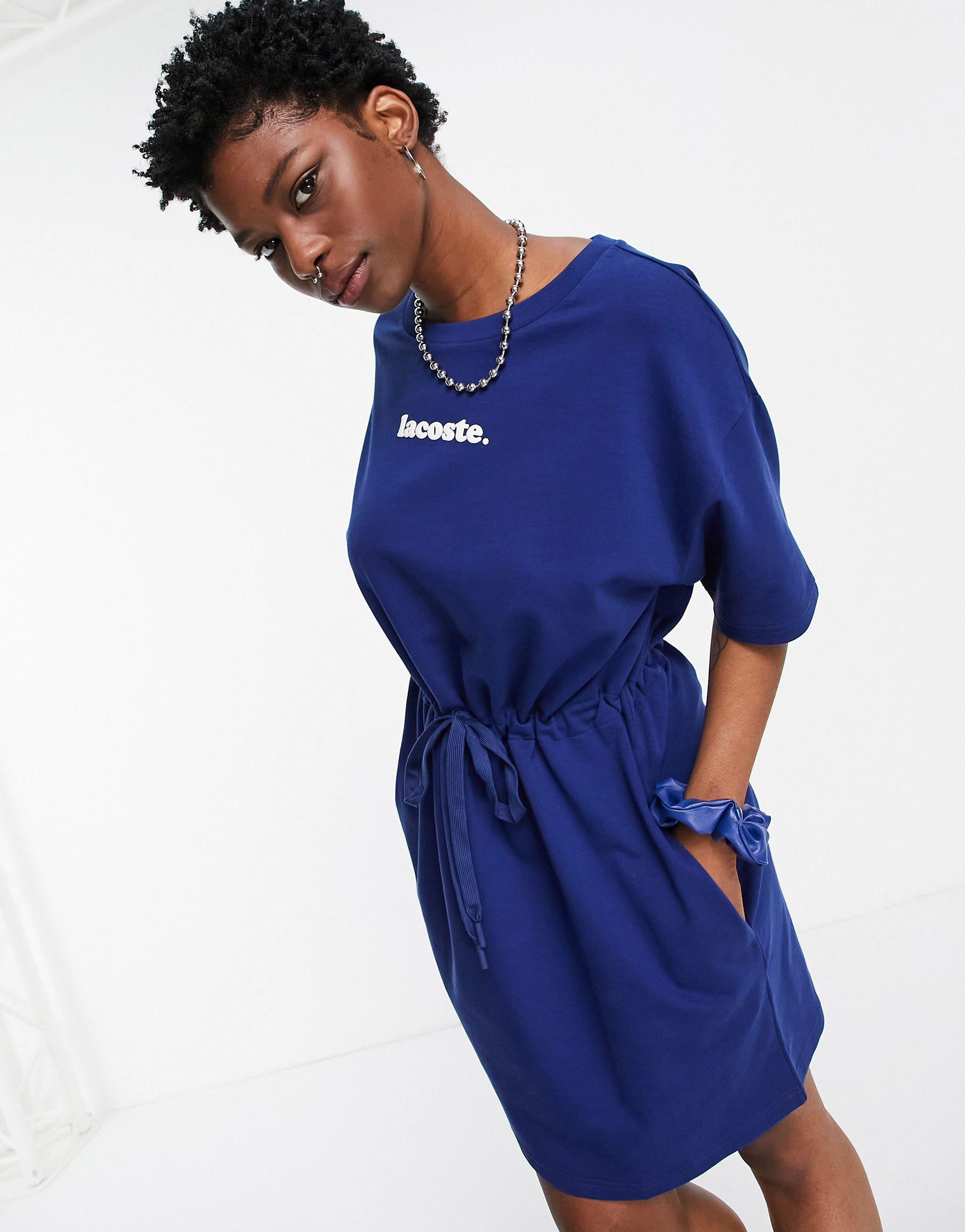 t shirt dress with drawstring waist