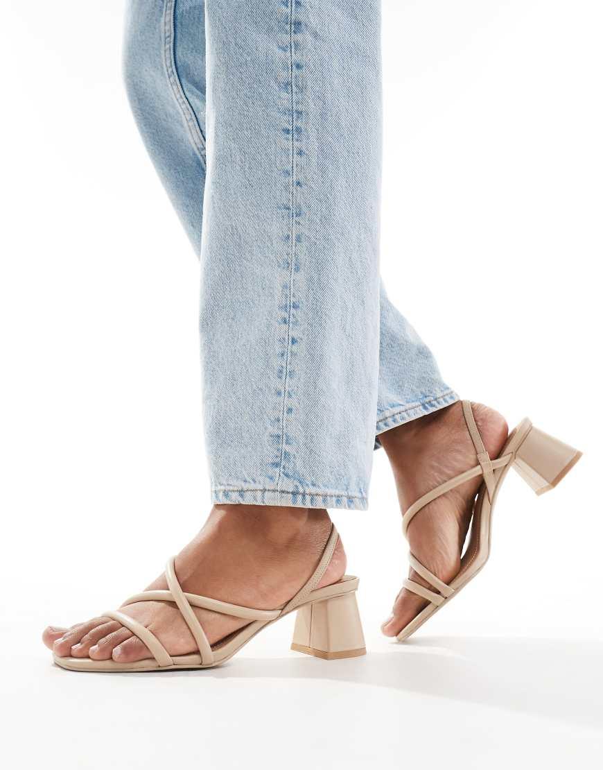 Suede And Other Stories Strappy Sandals Other Stories Leather