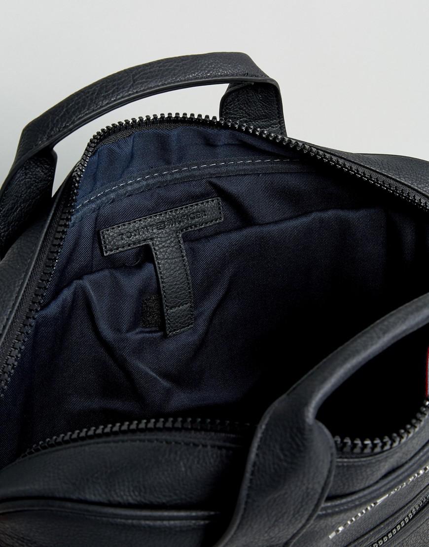 Tommy Hilfiger Laptop Bag In Black for Men | Lyst