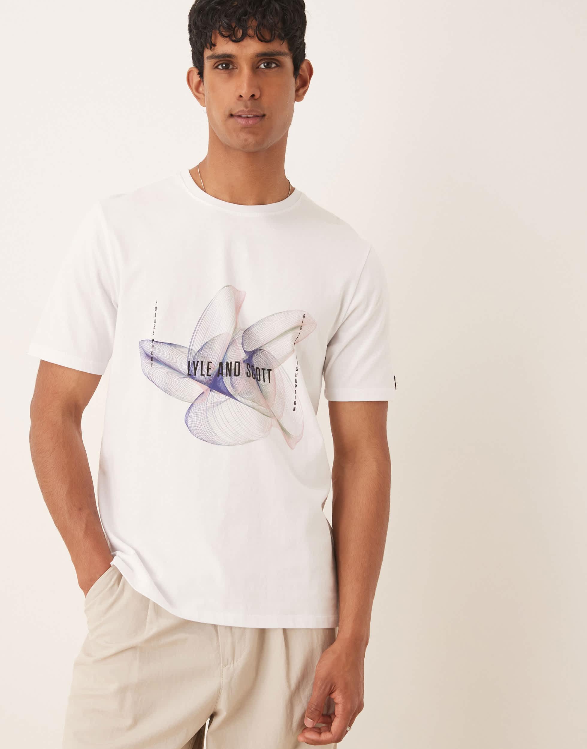 Lyle & Scott Herren T-Shirt Basic - Atmungsaktiv & Elastisch Für Sport & Alltag