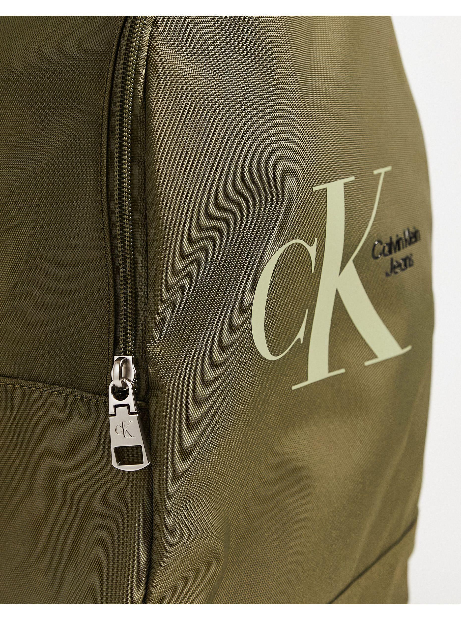 Calvin Klein Sport Essentials Backpack in Green for Men | Lyst