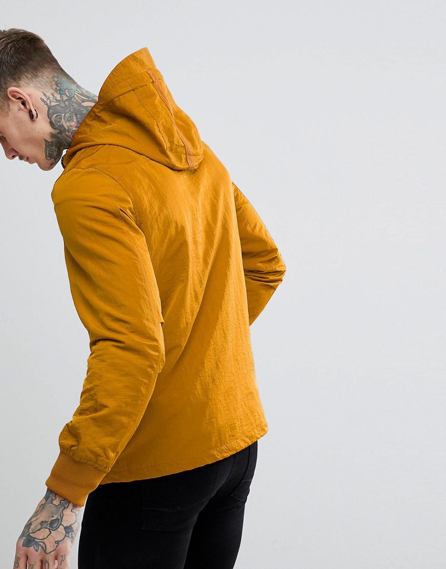 mustard lightweight jacket