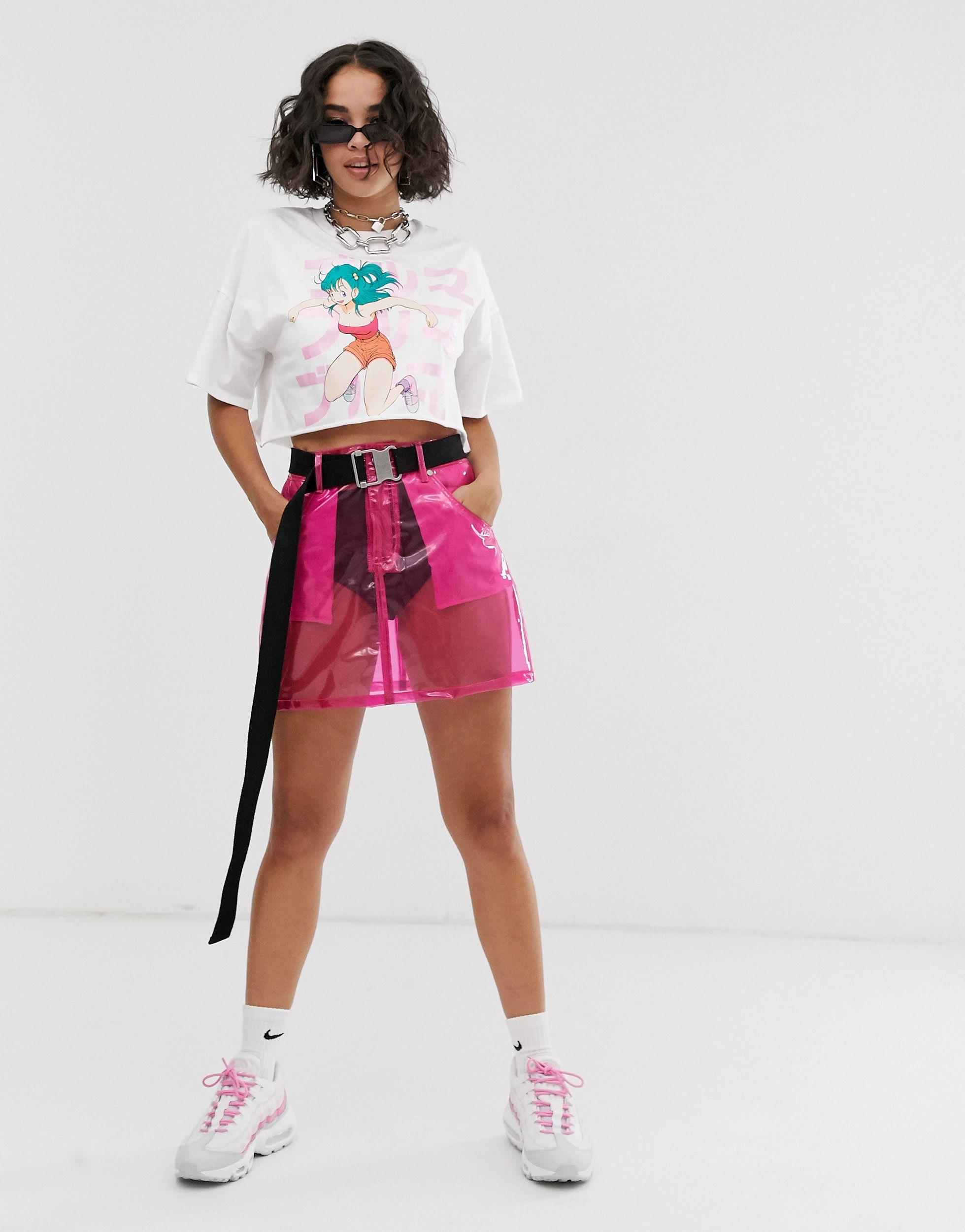 Bershka Denim Dragon Ball Print T Shirt In White Lyst Bershka Denim Dragon Ball Print T Shirt In White Lyst