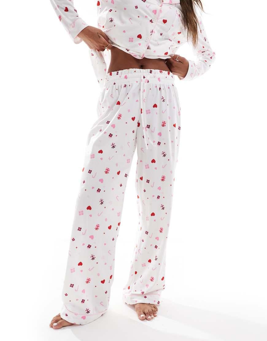 Nightwear Boux Avenue Check Pyjamas Boux Avenue Christmas Fleece