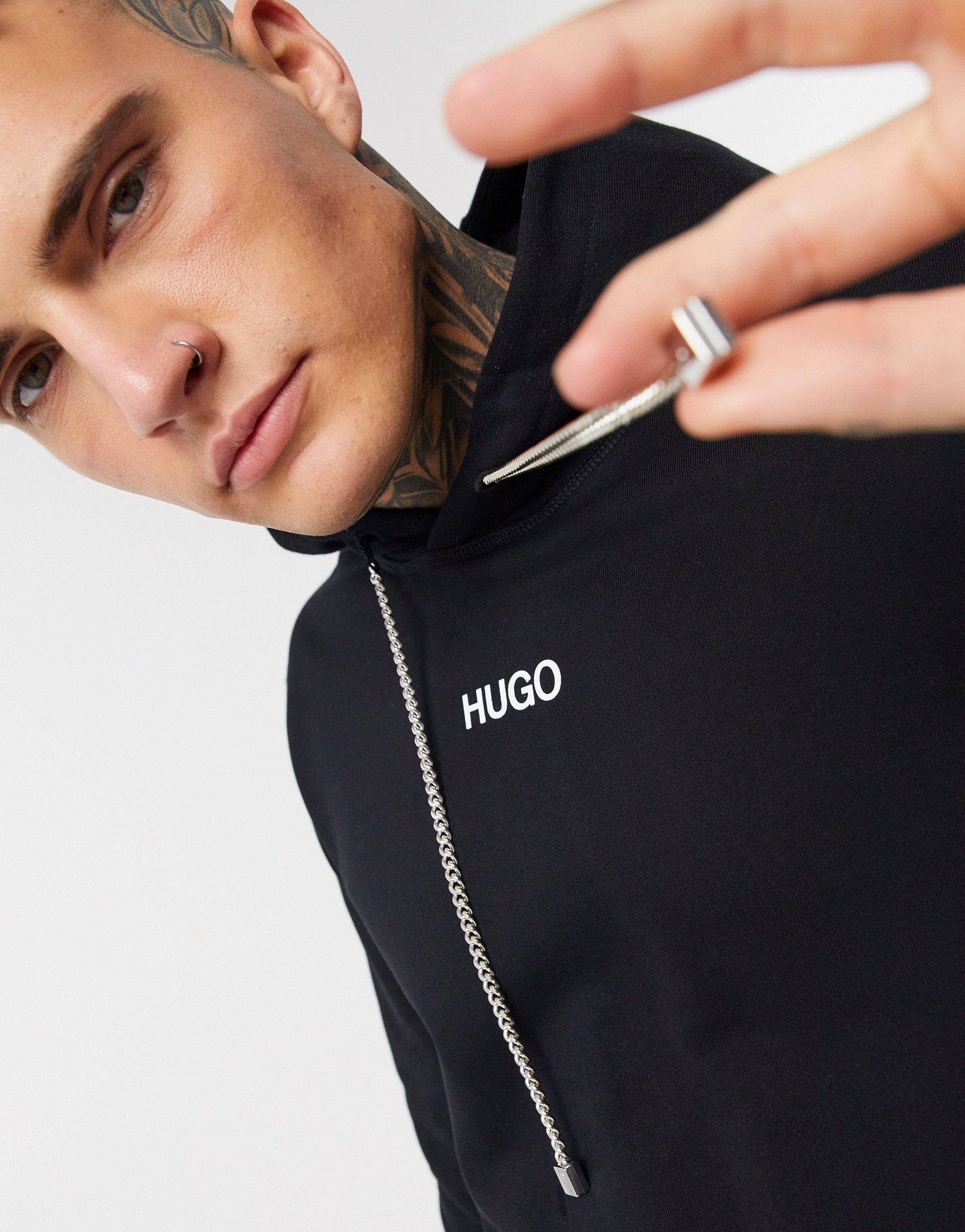 HUGO X David Bowie Heroes Back Print Hoodie in Black for Men Lyst UK