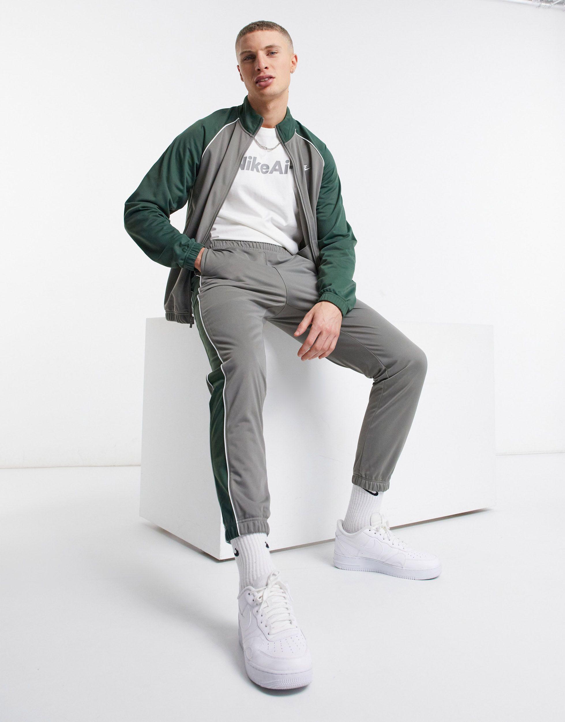 Nike Club Polyknit Tracksuit Set in Grey (Grey) for Men - Lyst