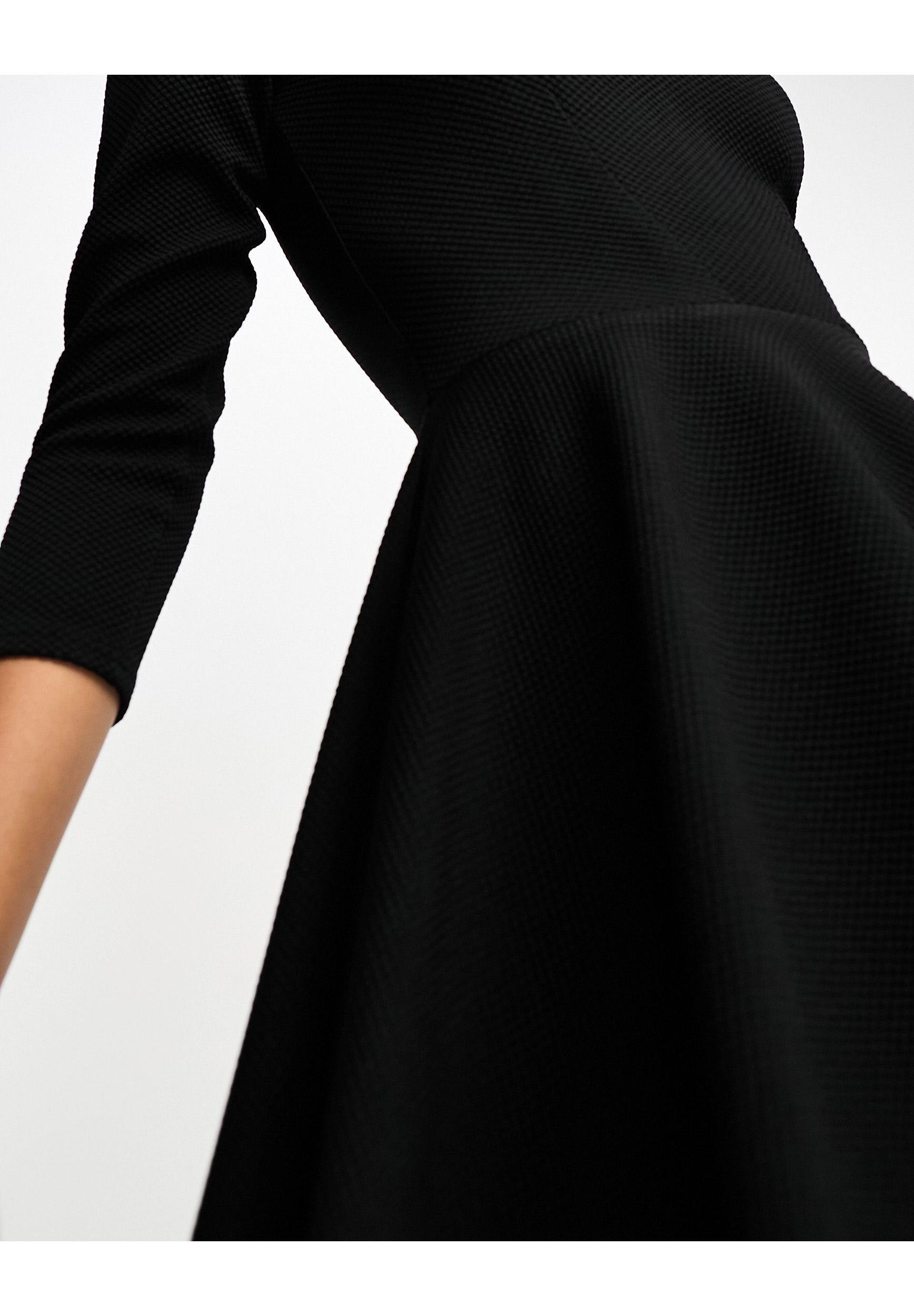 Black skater hot sale dress size 18