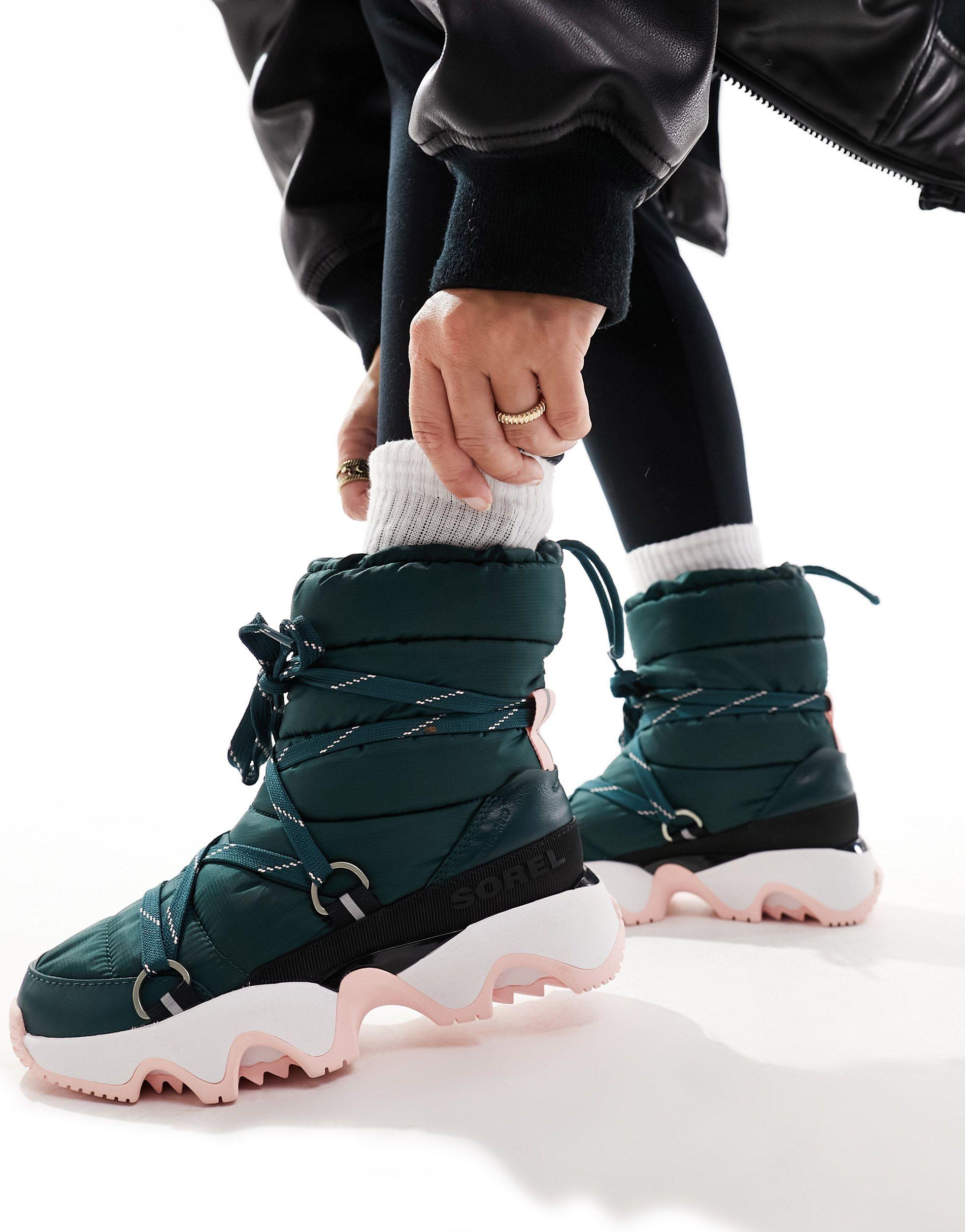 Sorel Kinetic Impact Next Boots in Black Lyst UK