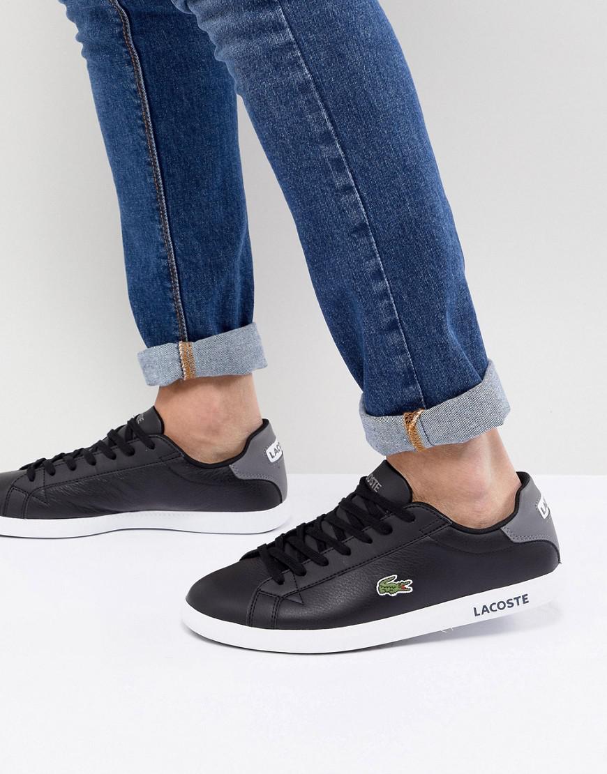 men's graduate leather and synthetic trainers