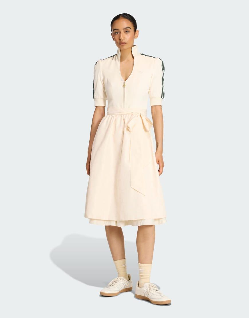 adidas Originals Originals Dirndl Dress in Natural Lyst UK