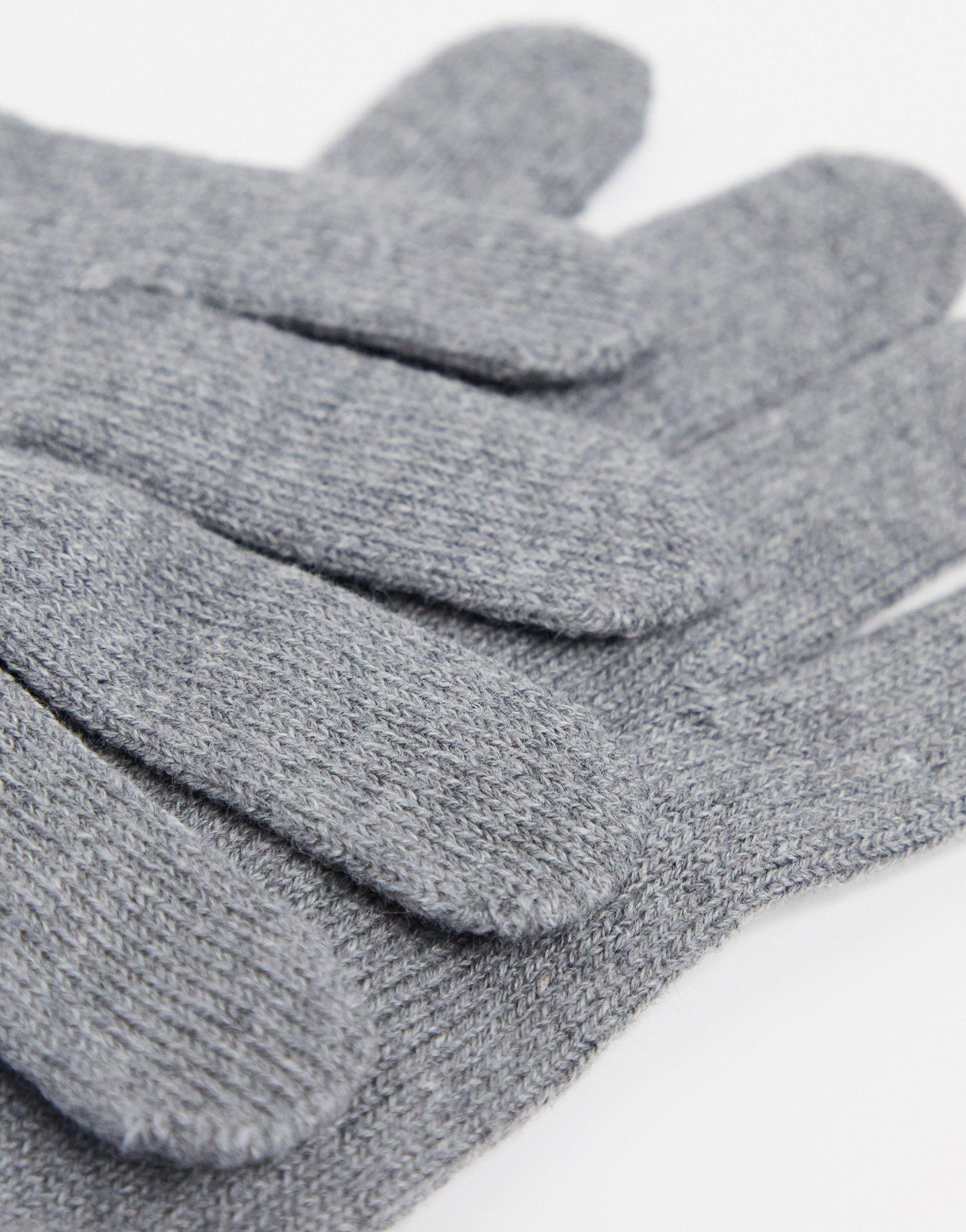 Ben Sherman Synthetic Santos Gloves Grey in Gray for Men - Lyst