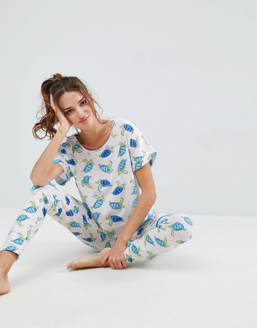Turtle Lover CafePress Womens Pajama Set