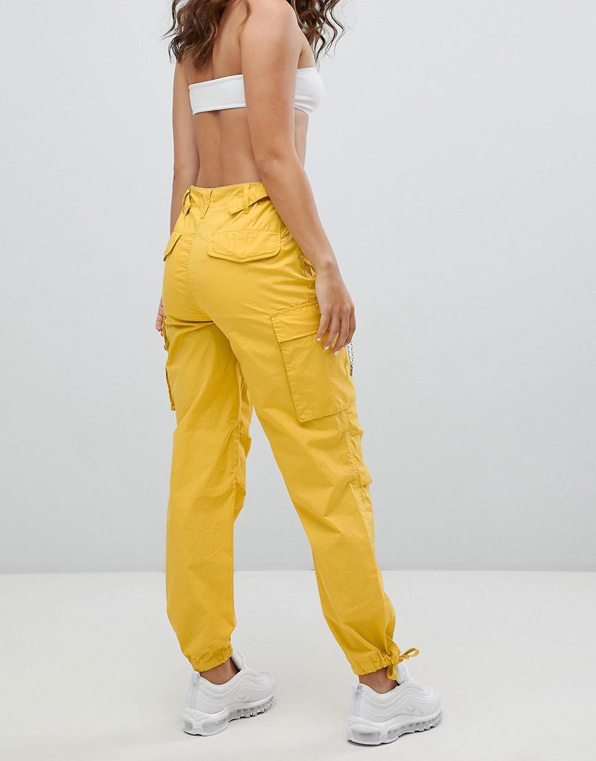HESITATION' High Waisted Pants - Yellow – That's So Vogue Boutique