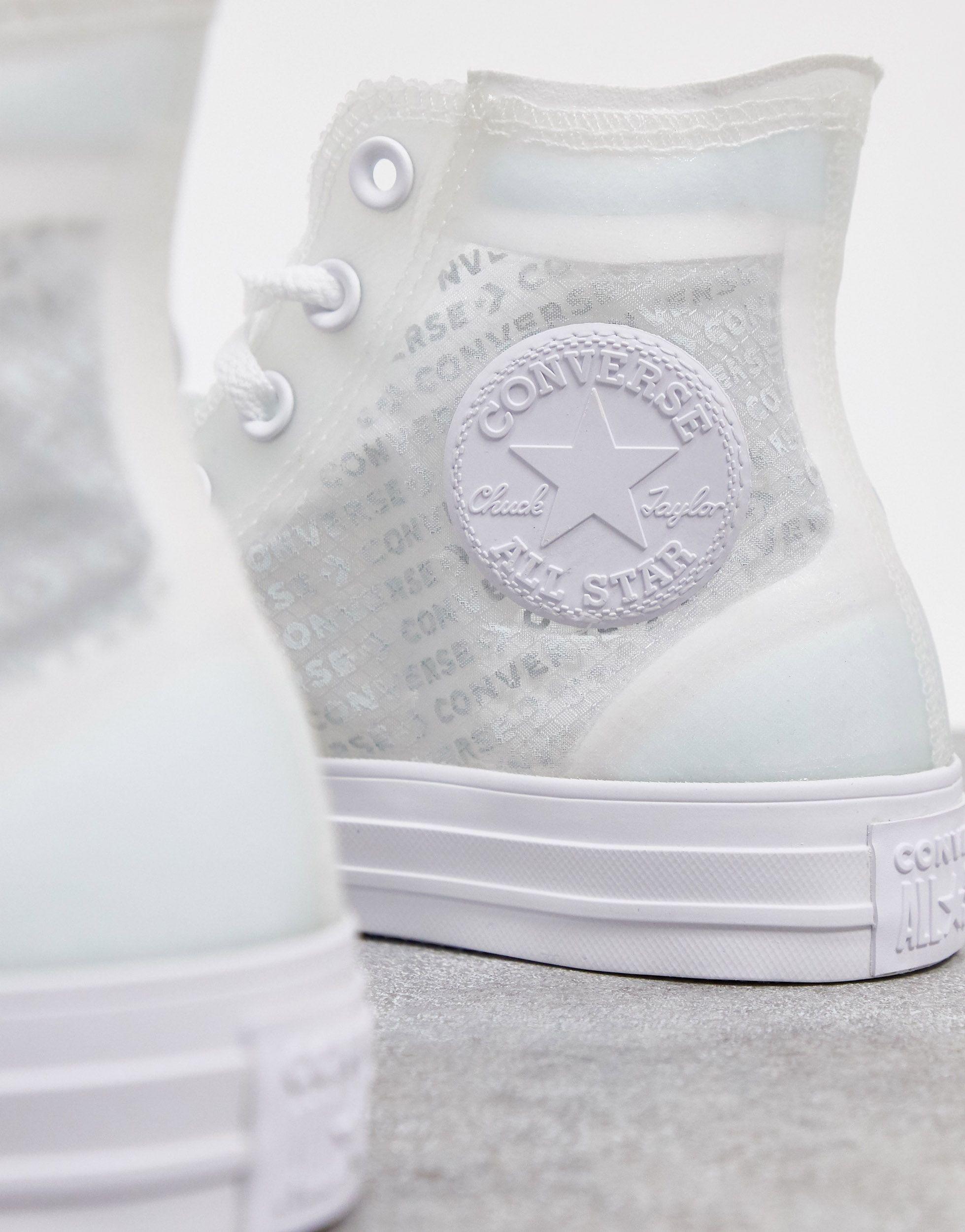 converse translucent